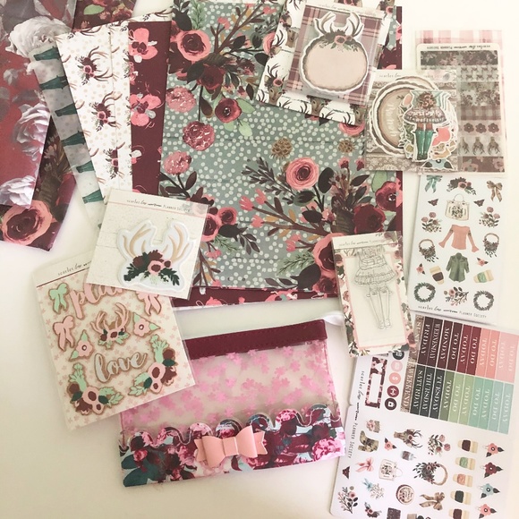 The Planner Society Other - The Planner Society Scrapbook Kit November 2017